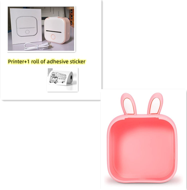 Portable Mini Thermal Label Printer| Bluetooth-compatible Mini Label Printer