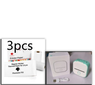 Portable Mini Thermal Label Printer| Bluetooth-compatible Mini Label Printer