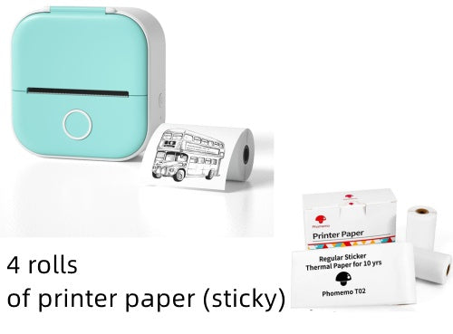 Portable Mini Thermal Label Printer| Bluetooth-compatible Mini Label Printer