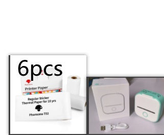 Portable Mini Thermal Label Printer| Bluetooth-compatible Mini Label Printer