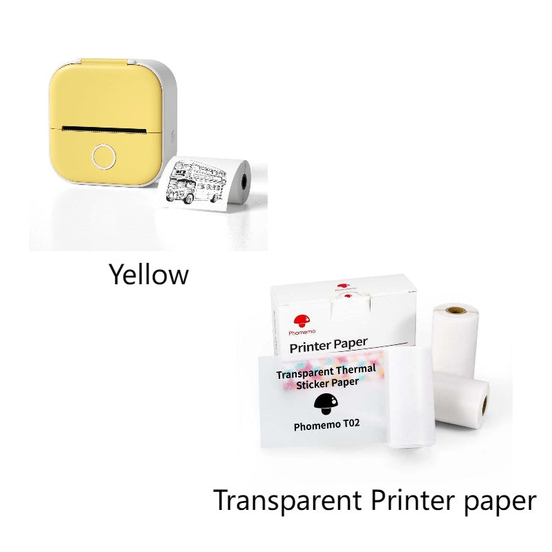 Portable Mini Thermal Label Printer| Bluetooth-compatible Mini Label Printer