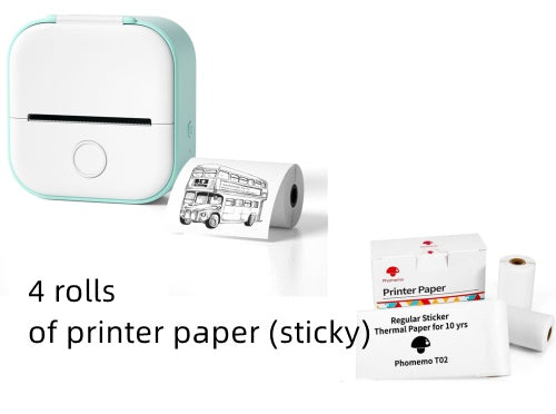 Portable Mini Thermal Label Printer| Bluetooth-compatible Mini Label Printer