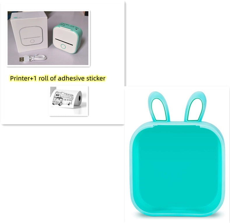 Portable Mini Thermal Label Printer| Bluetooth-compatible Mini Label Printer