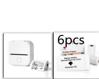Portable Mini Thermal Label Printer| Bluetooth-compatible Mini Label Printer