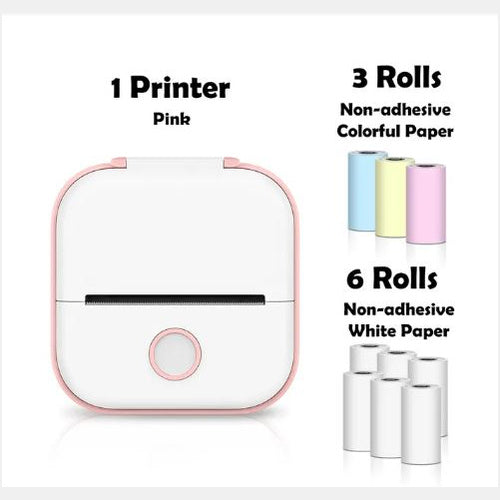 Portable Mini Thermal Label Printer| Bluetooth-compatible Mini Label Printer