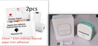 Portable Mini Thermal Label Printer| Bluetooth-compatible Mini Label Printer