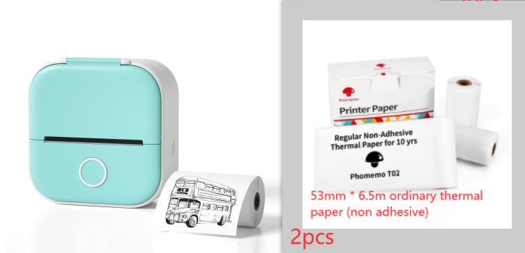 Portable Mini Thermal Label Printer| Bluetooth-compatible Mini Label Printer