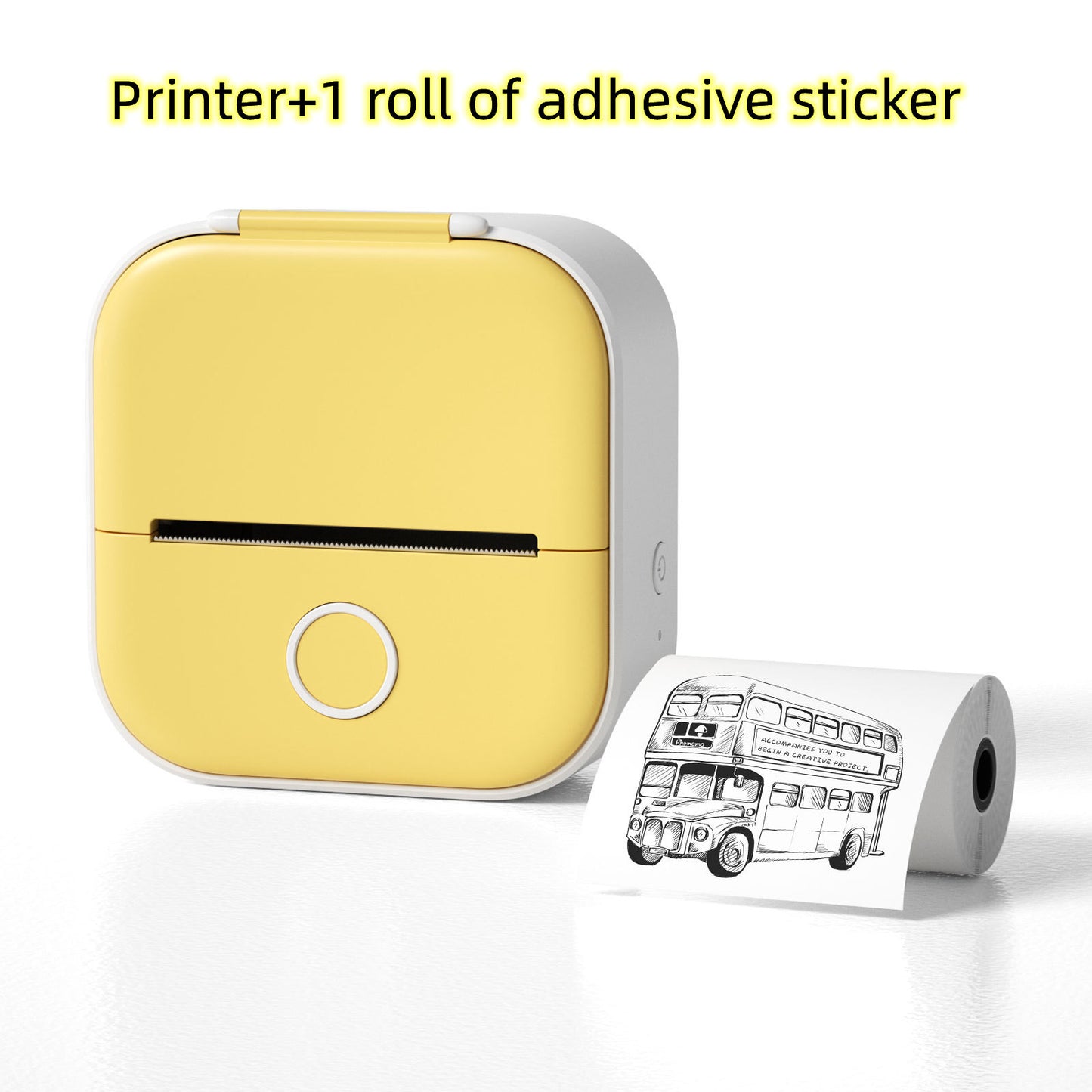Portable Mini Thermal Label Printer| Bluetooth-compatible Mini Label Printer