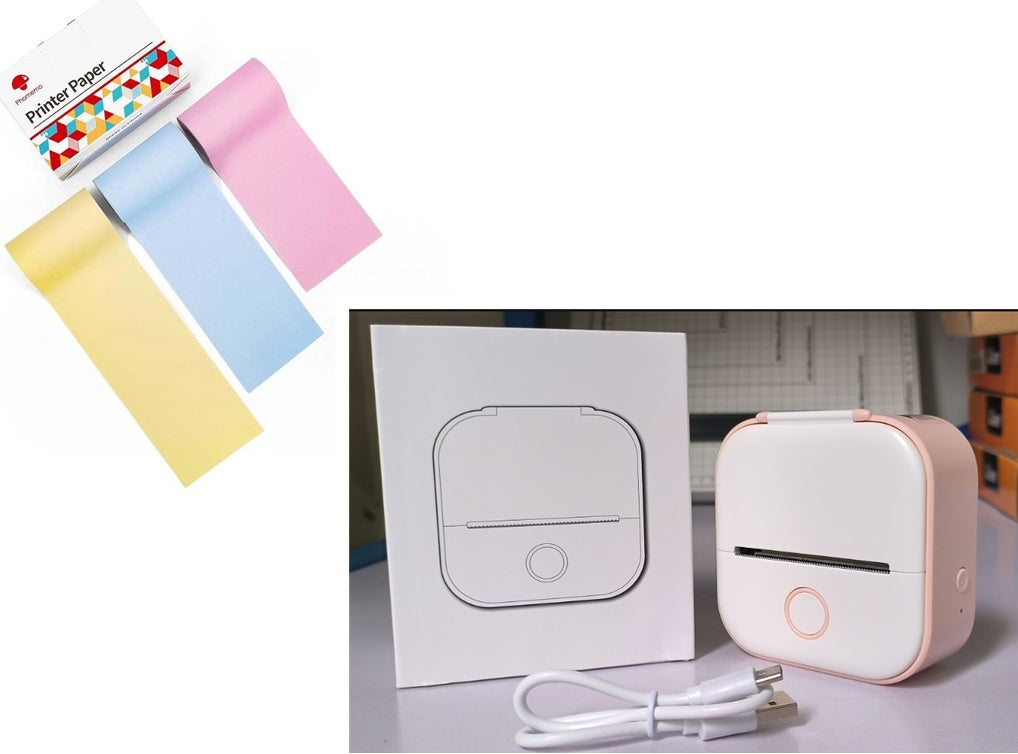 Portable Mini Thermal Label Printer| Bluetooth-compatible Mini Label Printer